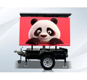 3㎡太陽(yáng)能節(jié)能led屏拖車(chē)